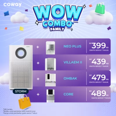 WOW Combo Family Coway Indonesia